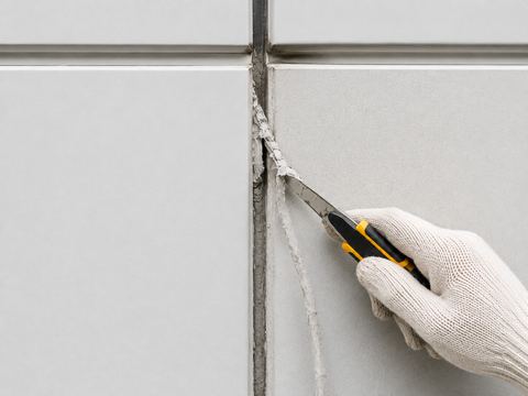 외벽 고압세척 사각지대 점검